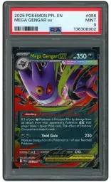 2025 Phantasmal Flames Mega Gengar EX #56 PSA 9 on Beezie.
