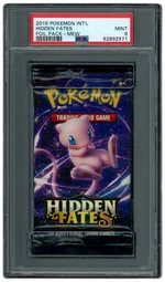 2019 Hidden Fates Foil Pack Mew PSA 9 on Beezie.