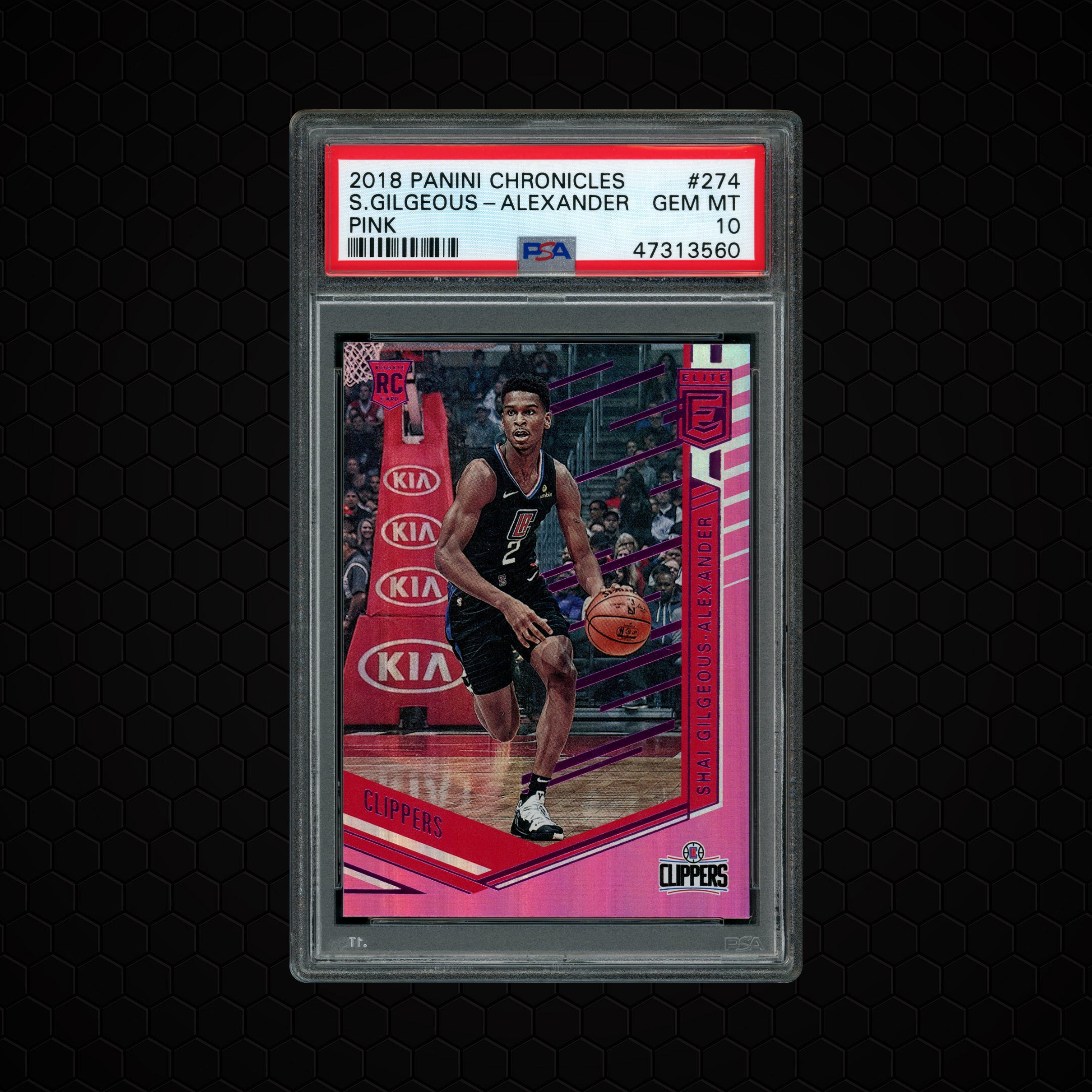 2018 Panini Chronicles Shai Gilgeous-Alexander #274 PSA 10