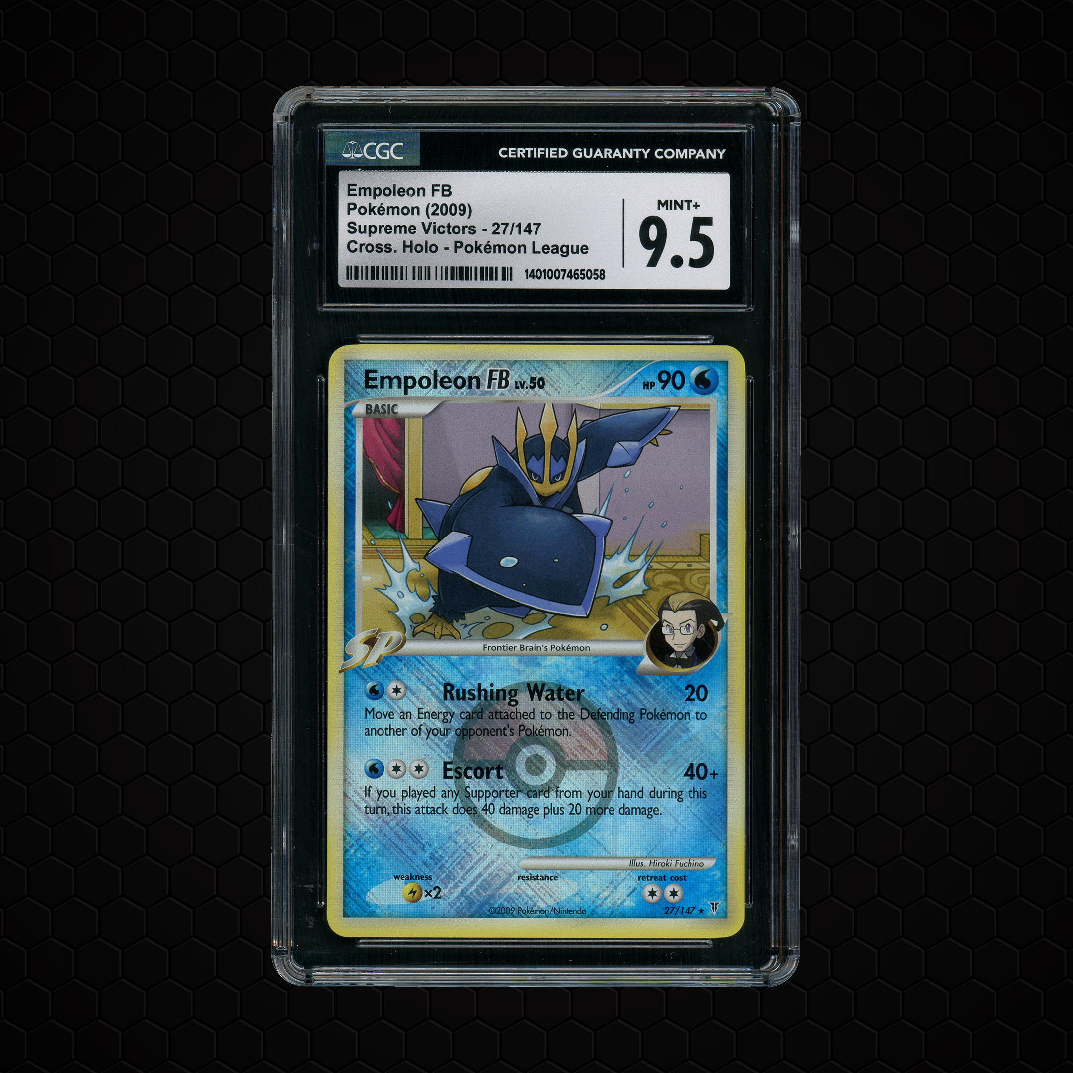 2009 League Promo Empoleon FB #27 CGC 9.5