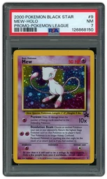 2000 Black Star Promo Mew #9 PSA 7 on Beezie.