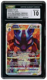 2023 Black Star Promo Lucario VSTAR #SWSH291 CGC 10 on Beezie.