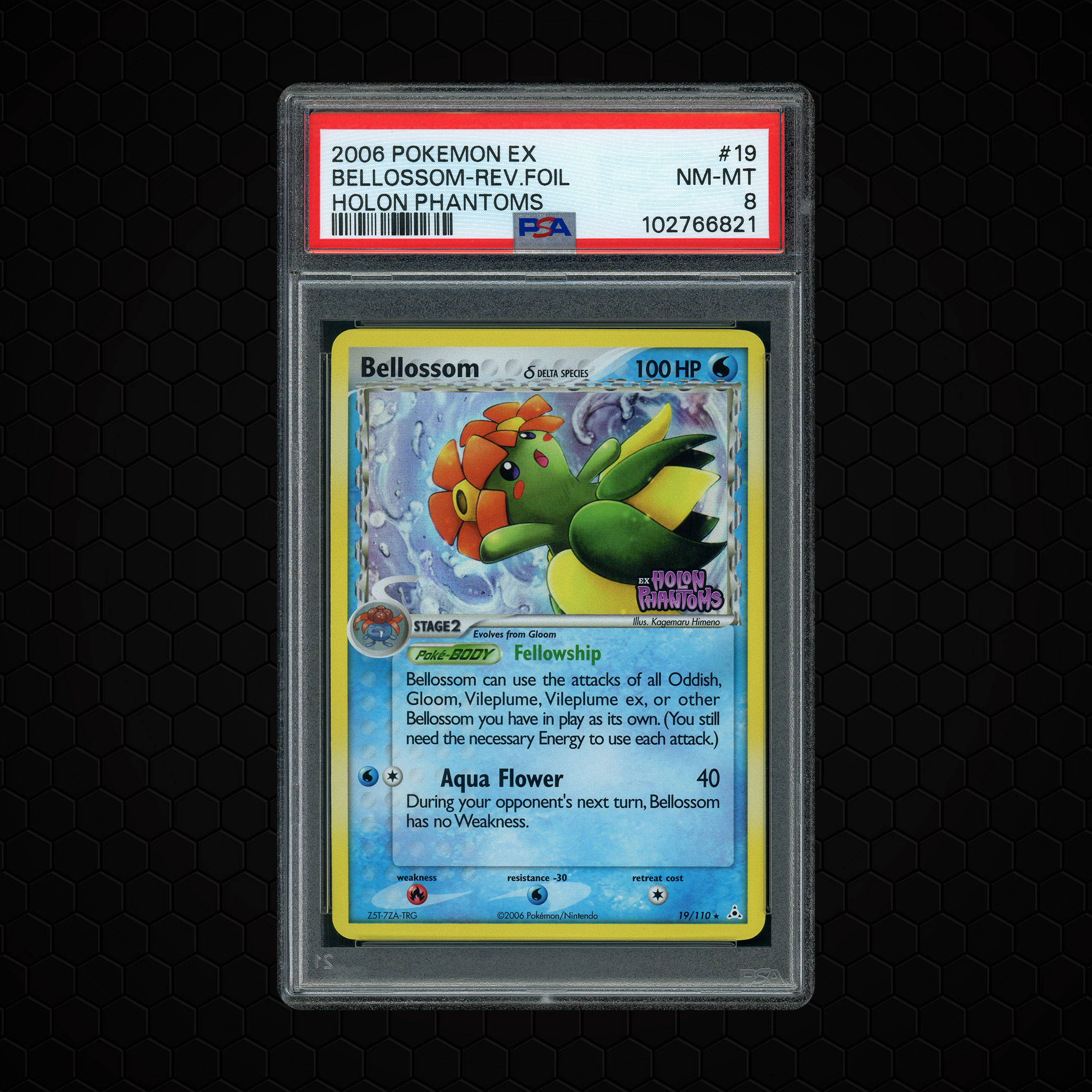 2006 Ex Holon Phantoms Bellossom #19 PSA 8