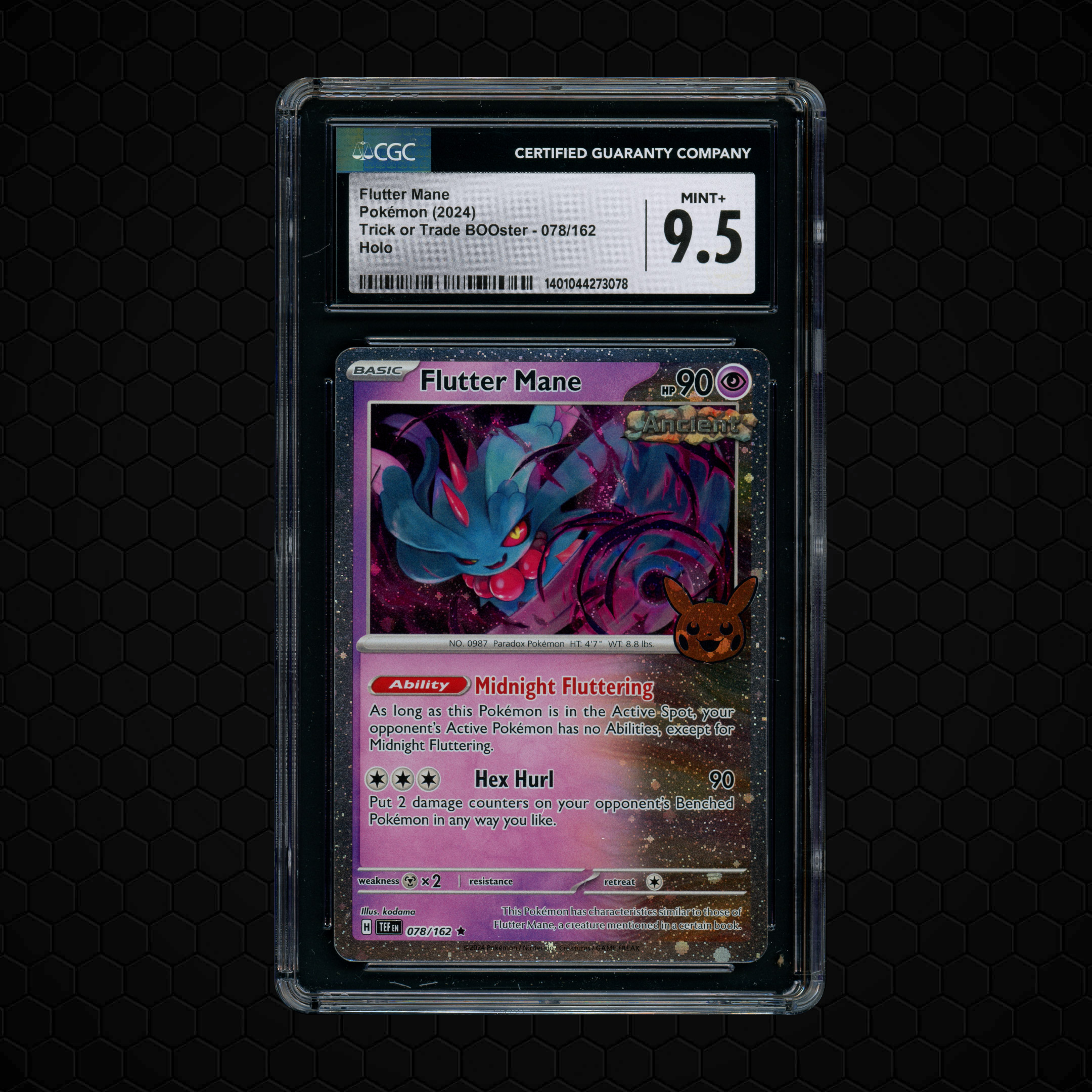 2024 Trick or Trade Booster Flutter Mane #78 CGC 9.5