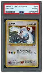 2000 Japanese Neo Lugia #249 PSA 8 on Beezie.