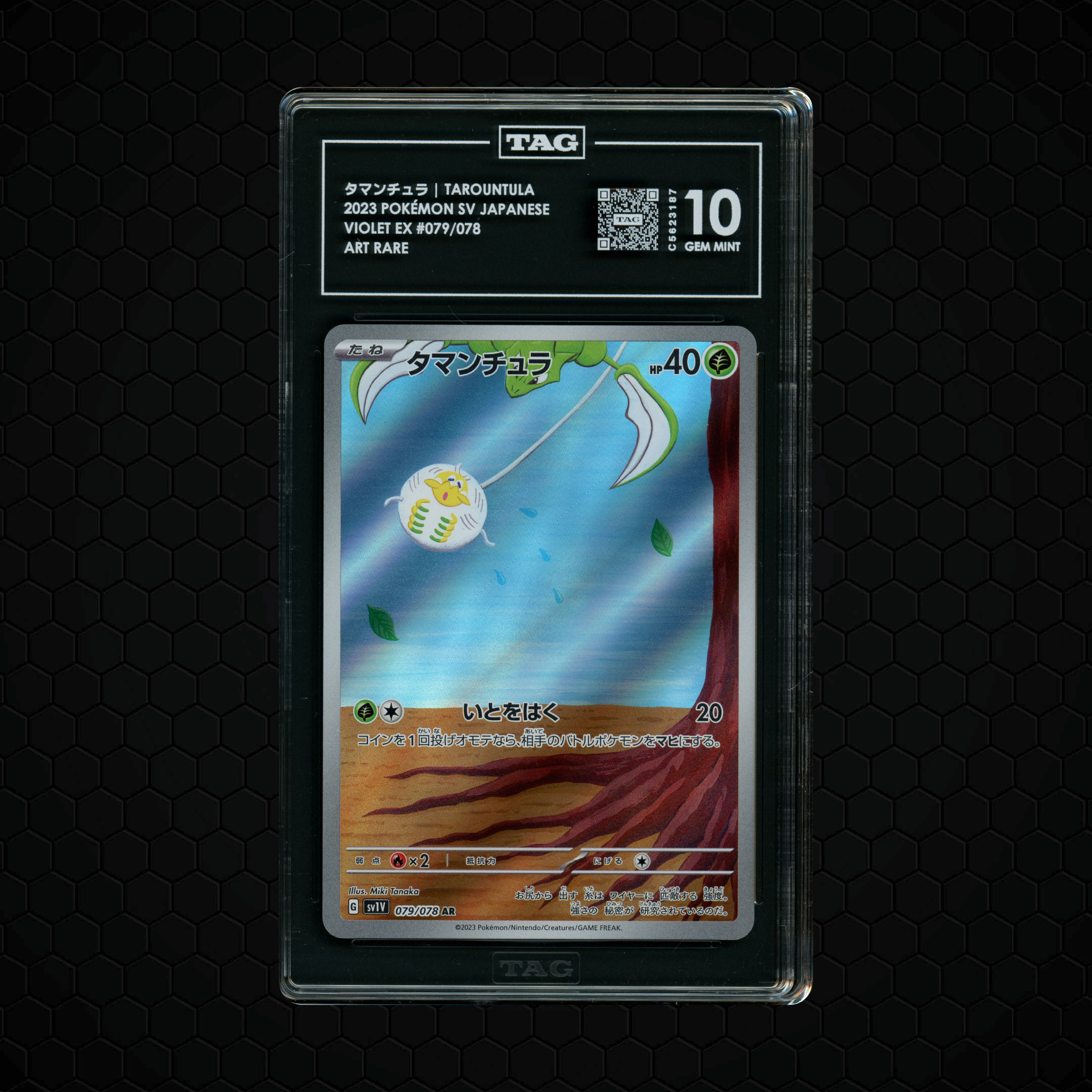 2023 Japanese Violet ex Tarountula #79 TAG 10