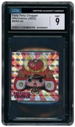 2023 Japanese Niformation Wafer Sticker Tony Tony Chopper #SW5-03 CGC 9 on Beezie.