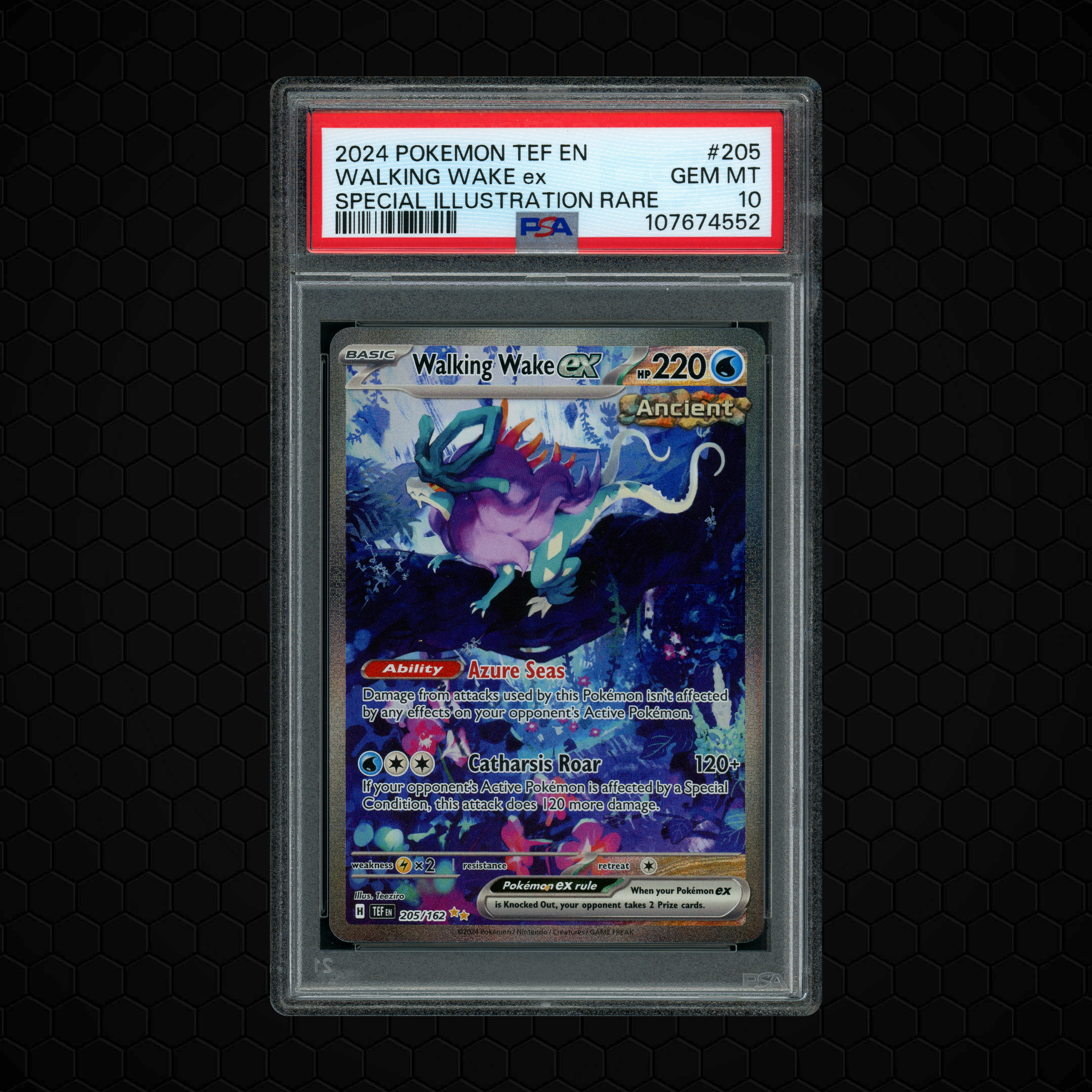 2024 Temporal Forces Walking Wake EX #205 PSA 10