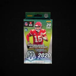 2020 Panini Mosaic Football Hanger Pack Box (Red Jersey) on Beezie.