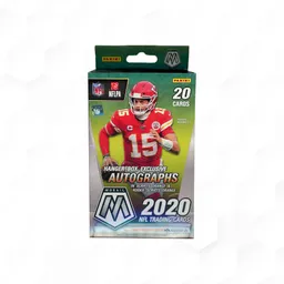 2020 Panini Mosaic Football Hanger Pack Box (Red Jersey) on Beezie.
