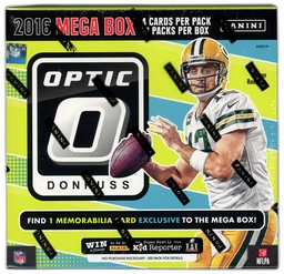 2016 Panini Donruss Optic Football Mega Box on Beezie.
