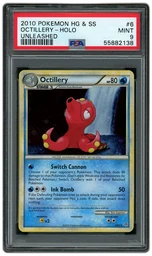 2010 HeartGold & SoulSilver Octillery #6 PSA 9 on Beezie.