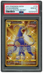 2021 Battle Styles Houndoom #179 PSA 10 on Beezie.