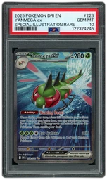2025 Destined Rivals Yanmega EX #228 PSA 10 on Beezie.