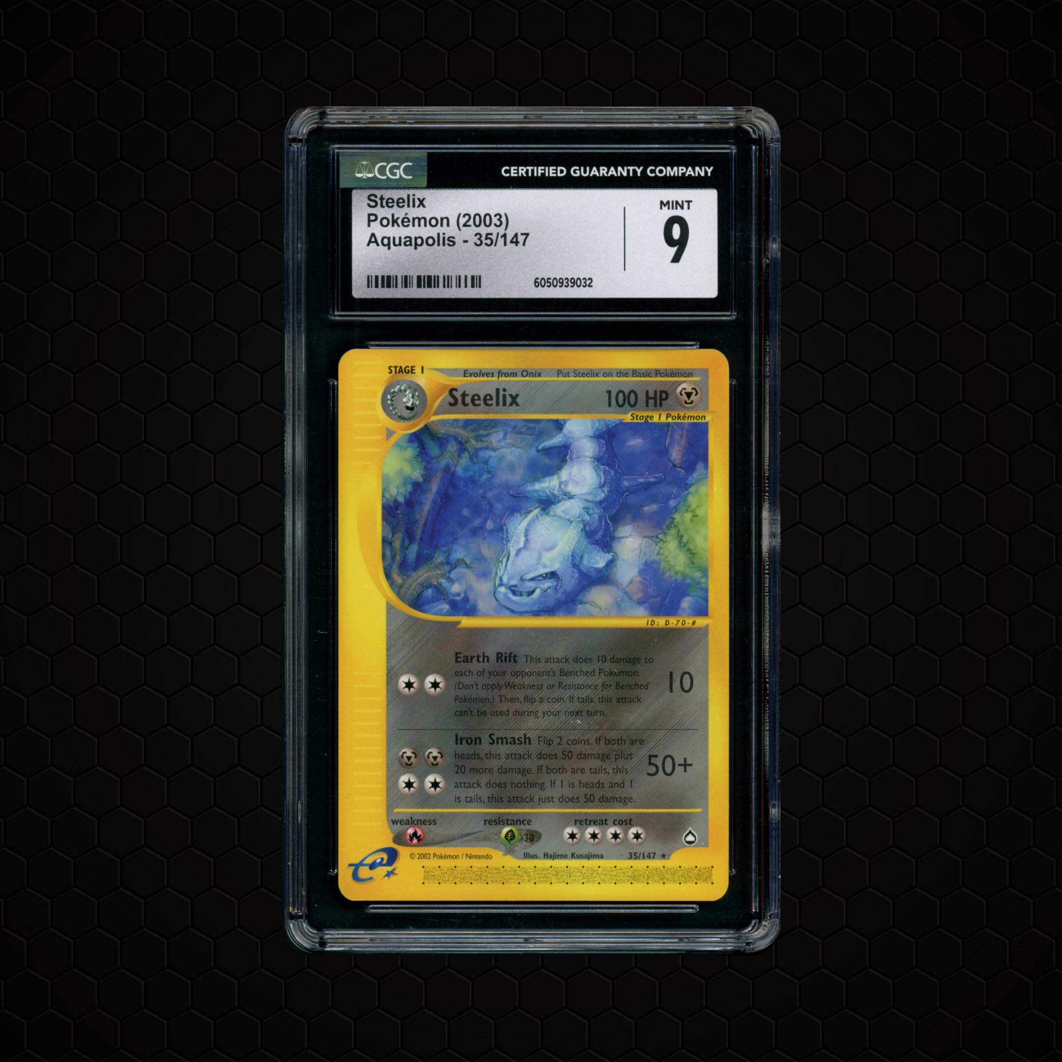 2003 Aquapolis Steelix #35 CGC 9