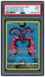 2023 Black Star Promo Galarian Moltres #284 PSA 9 on Beezie.