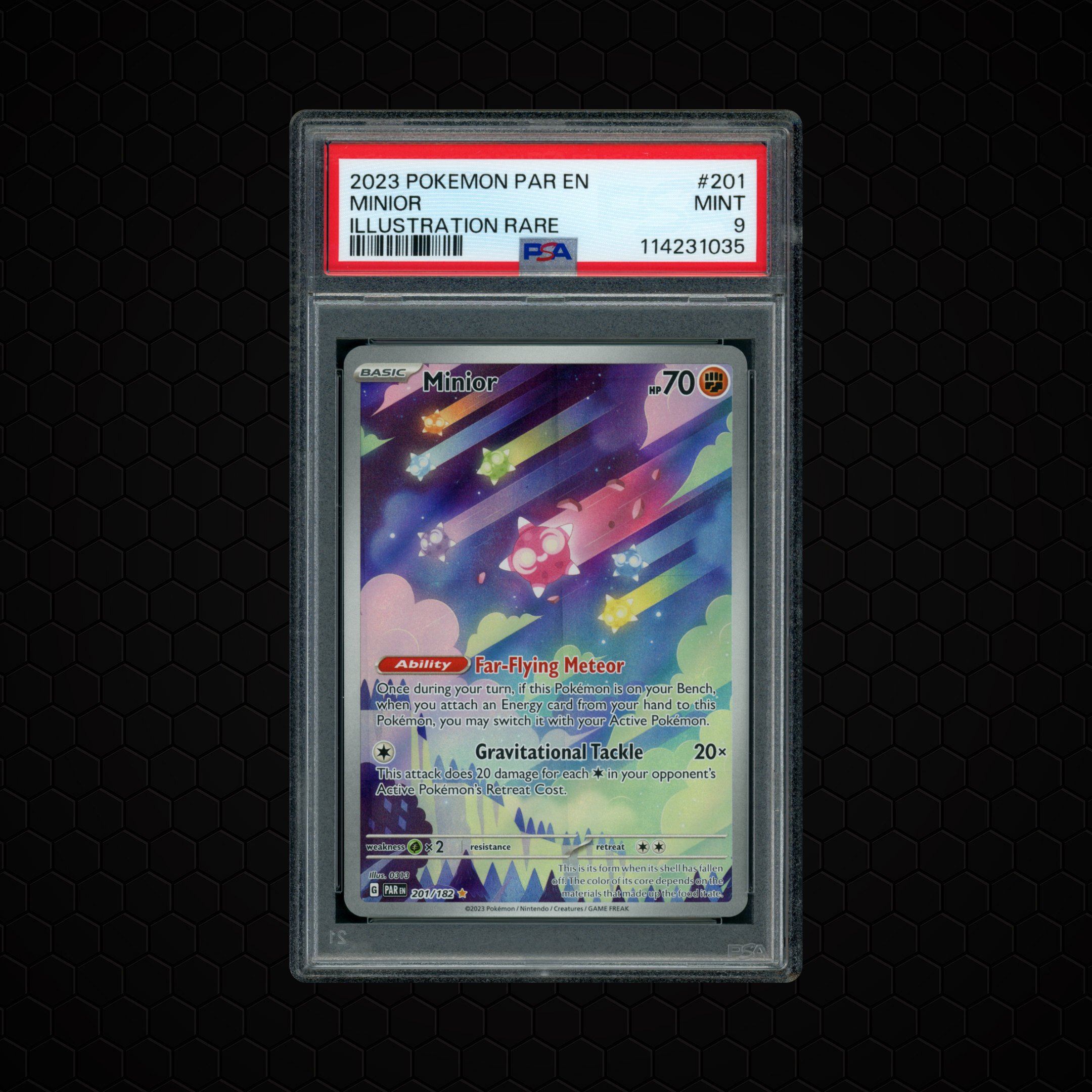 2023 Paradox Rift Minior #201 PSA 9