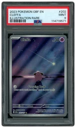 2023 Obsidian Flames Cleffa #202 PSA 9 on Beezie.