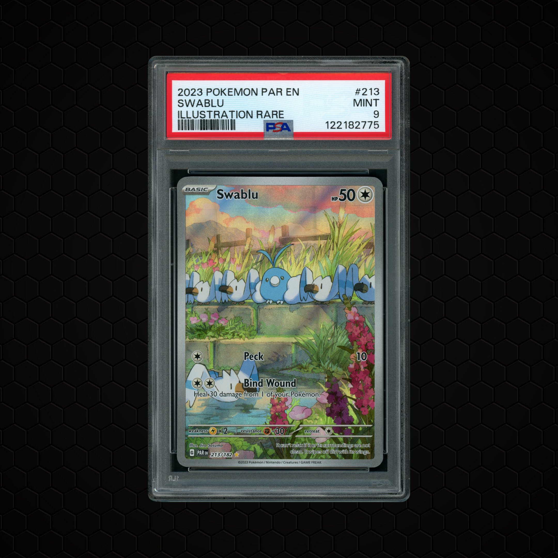 2023 Paradox Rift Swablu #213 PSA 9