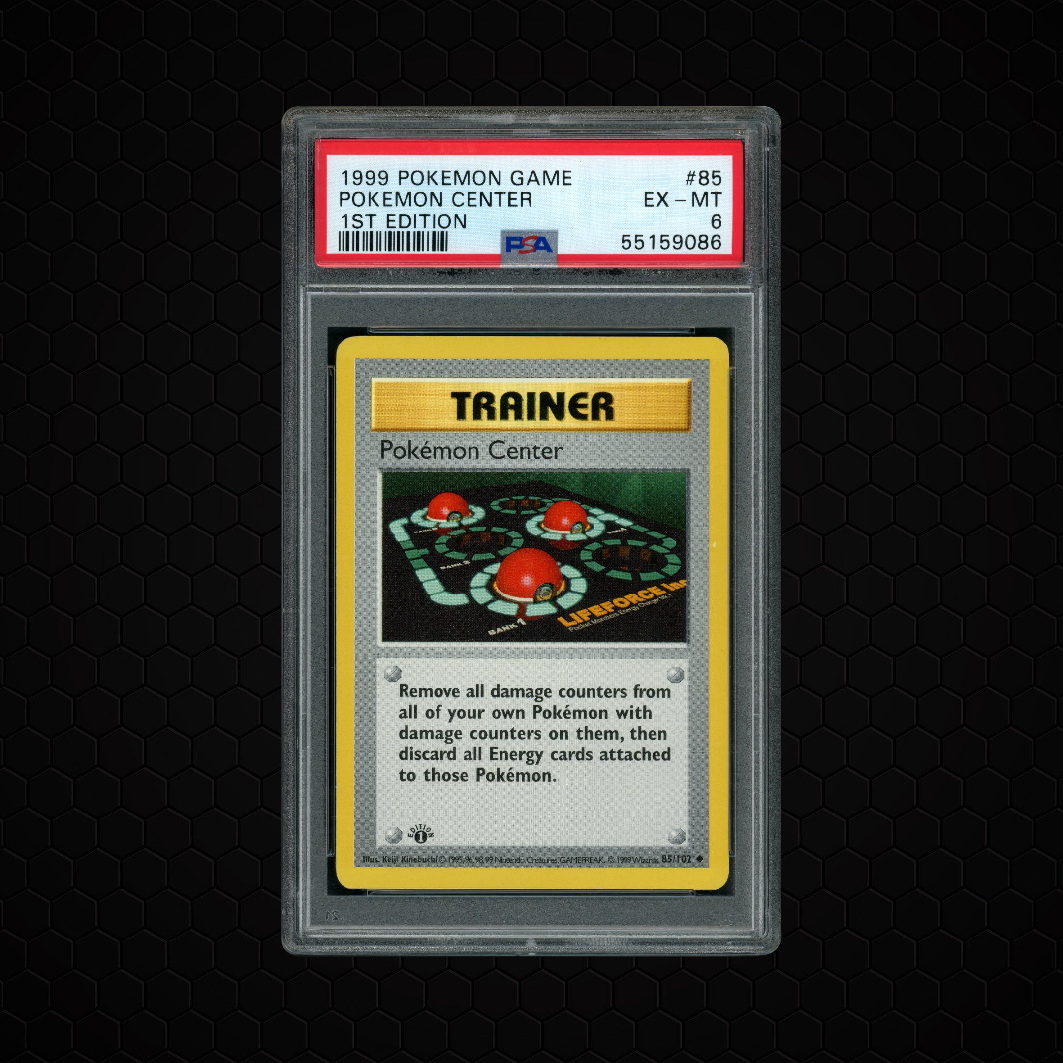 1999 Game 1st Edition Pokémon Center #85 PSA 6