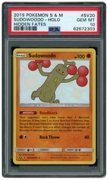 2019 Hidden Fates Sudowoodo #SV20 PSA 10 on Beezie.