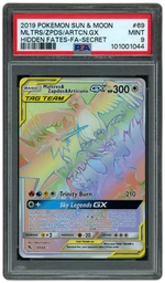 2019 Hidden Fates Moltres & Zapdos & Articuno GX #69 PSA 9 on Beezie.