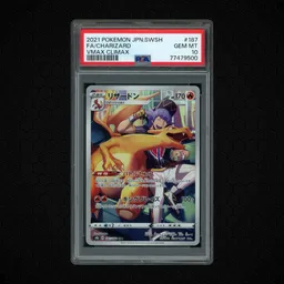 2021 Japanese VMAX Climax Charizard #187 PSA 10 on Beezie.