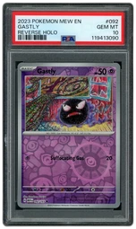 2023 Pokemon 151 Gastly #92 PSA 10 on Beezie.