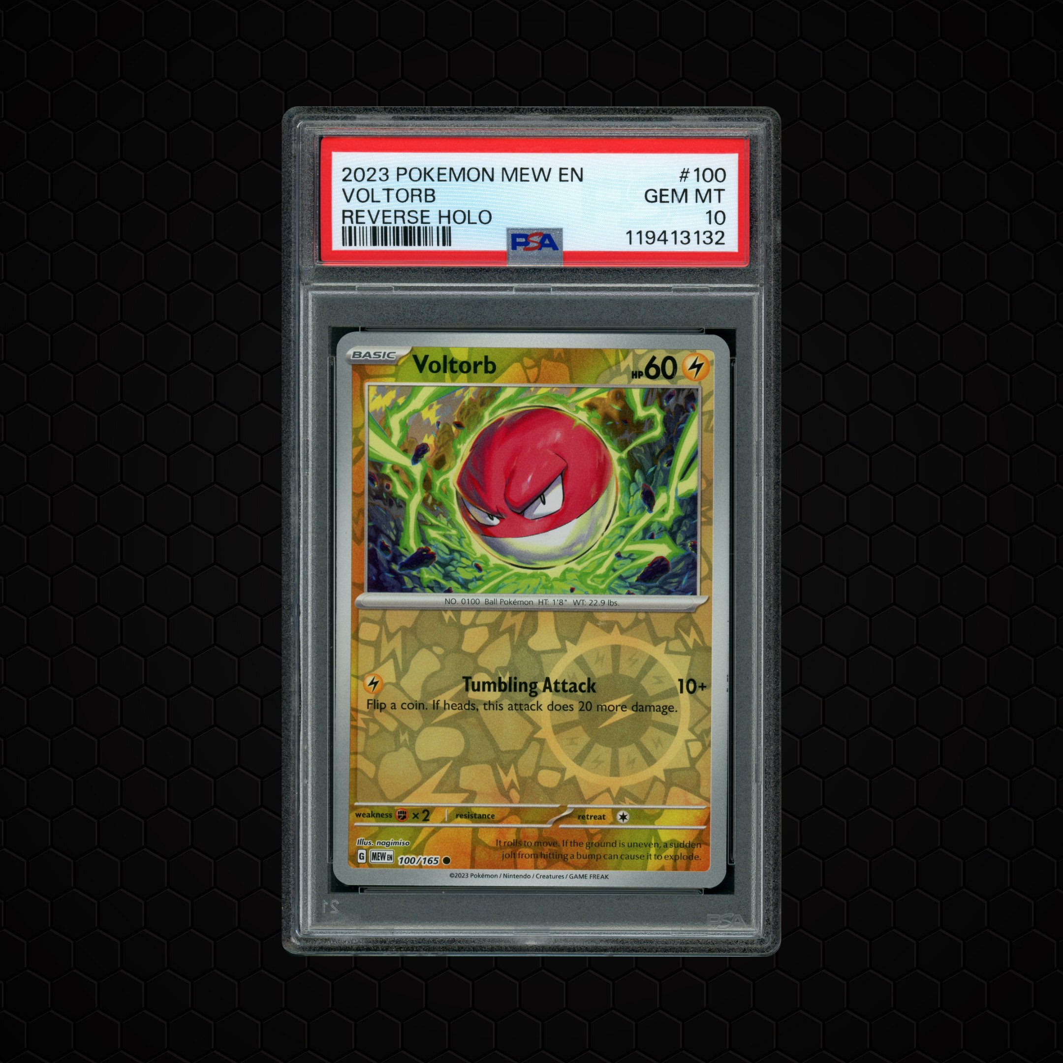 2023 Pokemon 151 Voltorb #100 PSA 10