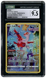 2023 Crown Zenith Latias #GG20 CGC 9.5 on Beezie.