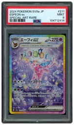 2024 Japanese Terastal Festival ex Espeon EX #211 PSA 9 on Beezie.