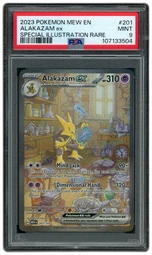 2023 Pokemon 151 Alakazam EX #201 PSA 9 on Beezie.