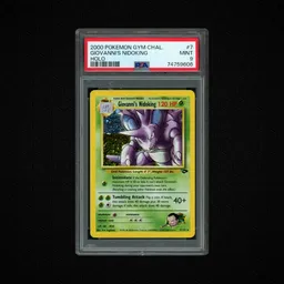 2000 Gym Challenge Giovanni's Nidoking #7 PSA 9