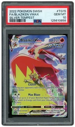 2022 Silver Tempest Blaziken VMAX #TG15 PSA 10 on Beezie.