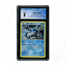2016 Black Star Promo Black Kyurem #XY160 CGC 8 on Beezie.