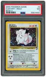 2000 Base Set 2 Clefairy #6 PSA 7 on Beezie.