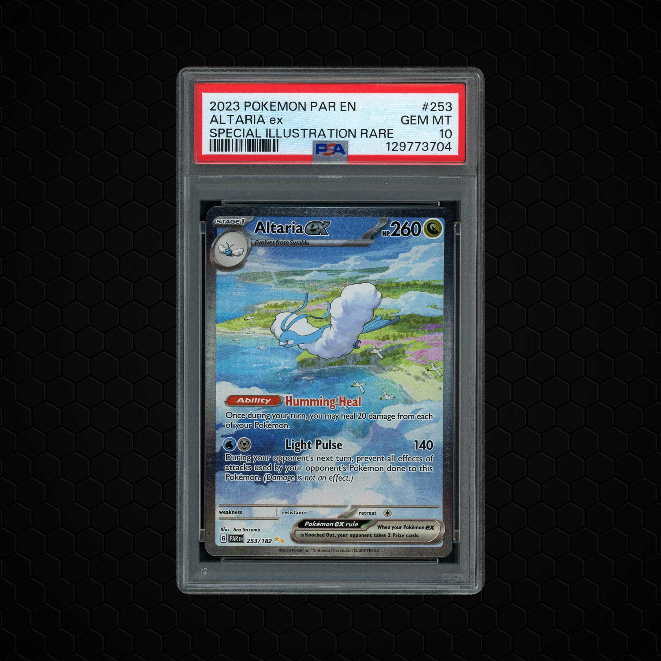 2023 Paradox Rift Altaria ex #253 PSA 10