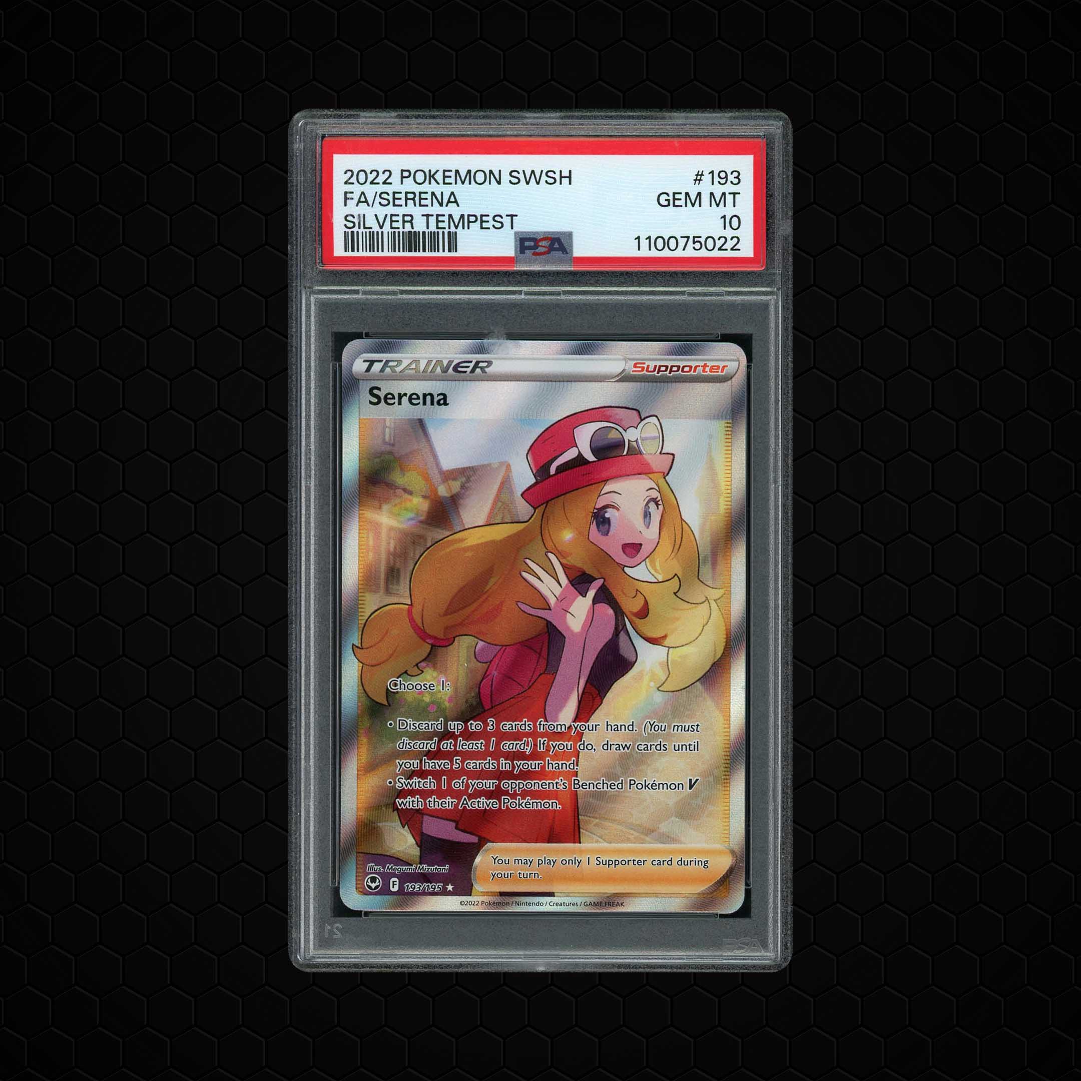 2022 Silver Tempest Serena #193 PSA 10