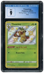 2021 Shining Fates Thwackey #SV005 CGC 9 on Beezie.