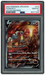 2022 Japanese VSTAR Universe Entei V #213 PSA 10 on Beezie.