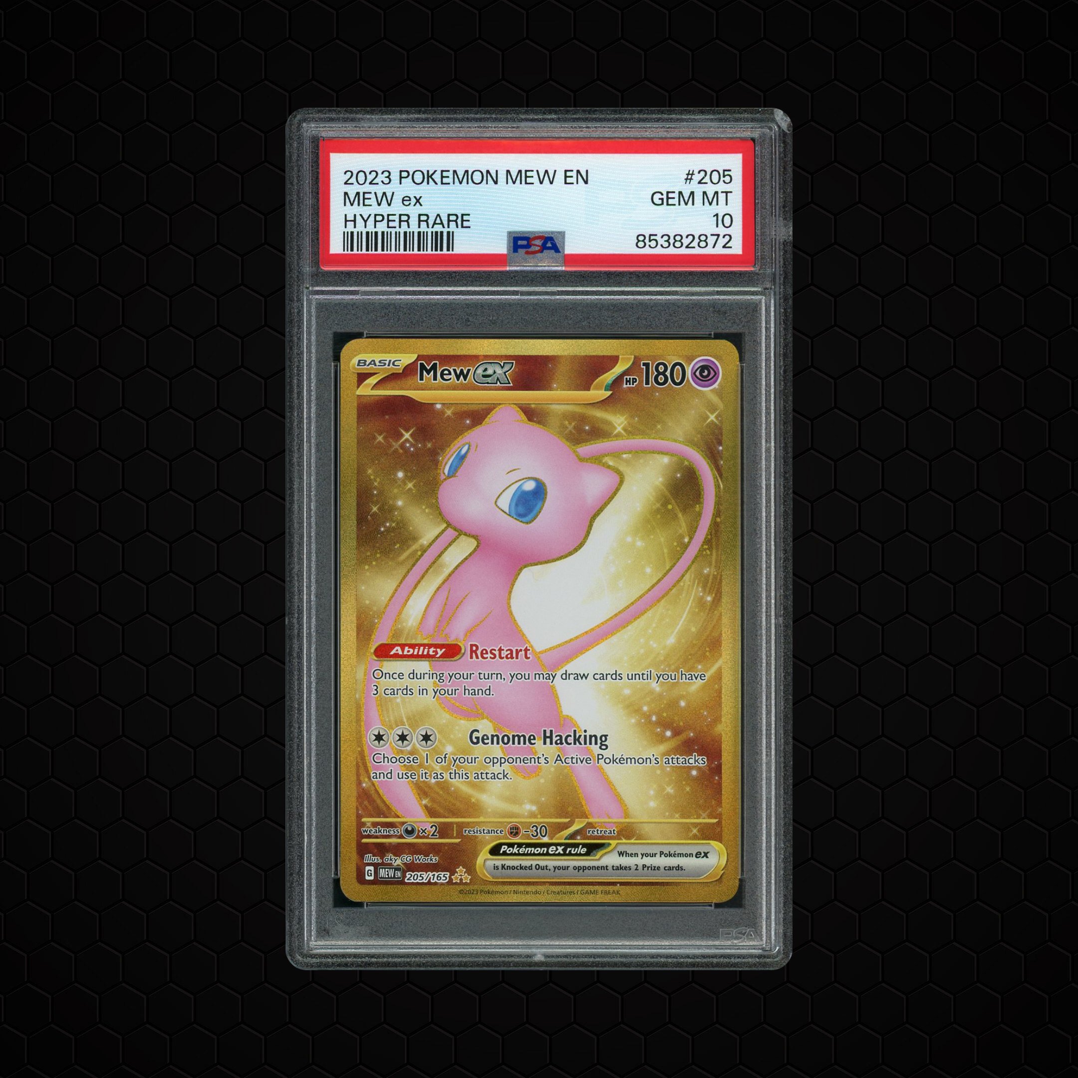 2023 Pokemon 151 Mew EX #205 PSA 10