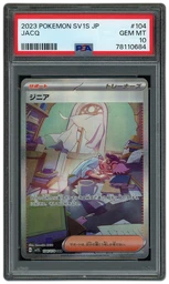 2023 Japanese Scarlet ex Jacq #104 PSA 10 on Beezie.