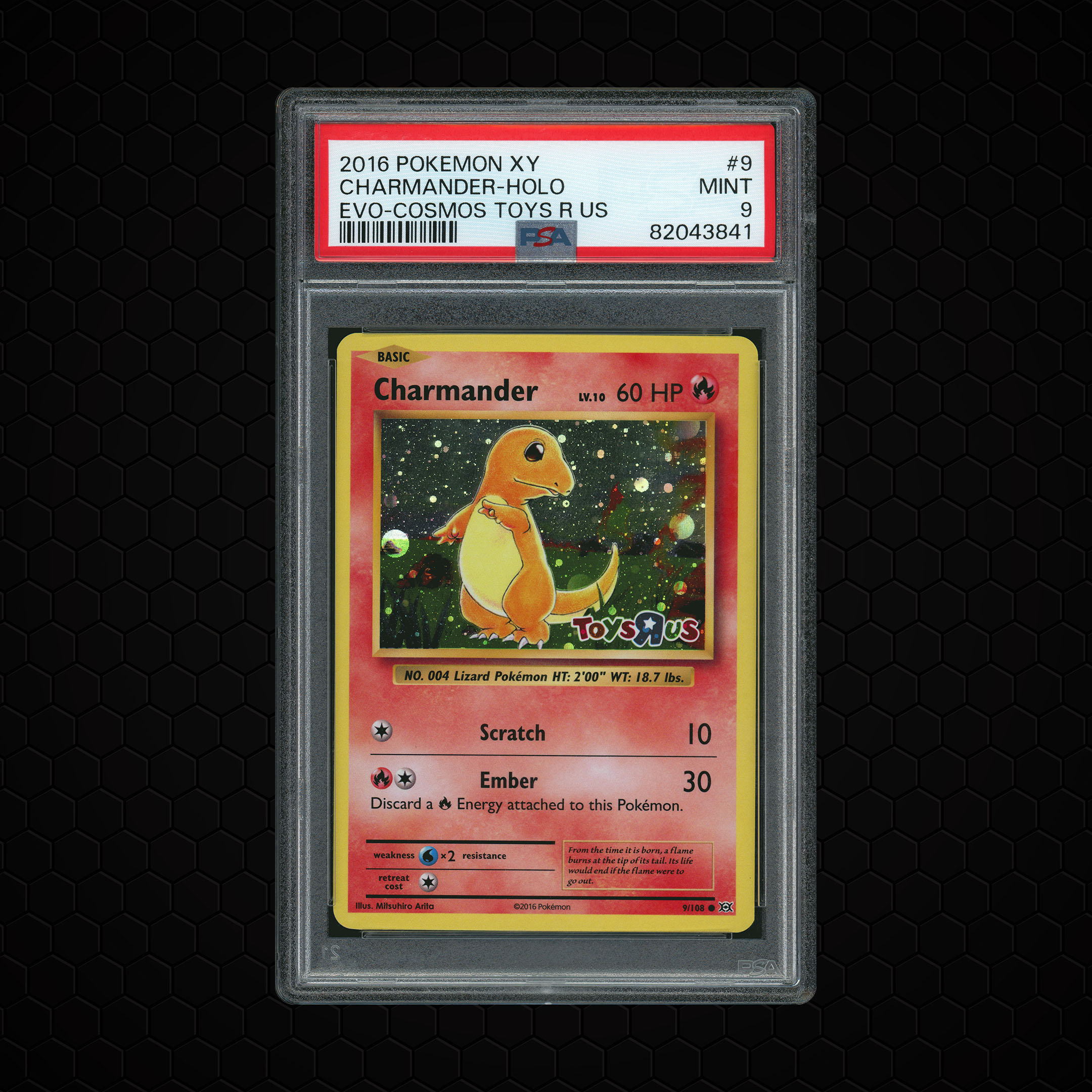 2016 Evolutions Charmander #9 PSA 9