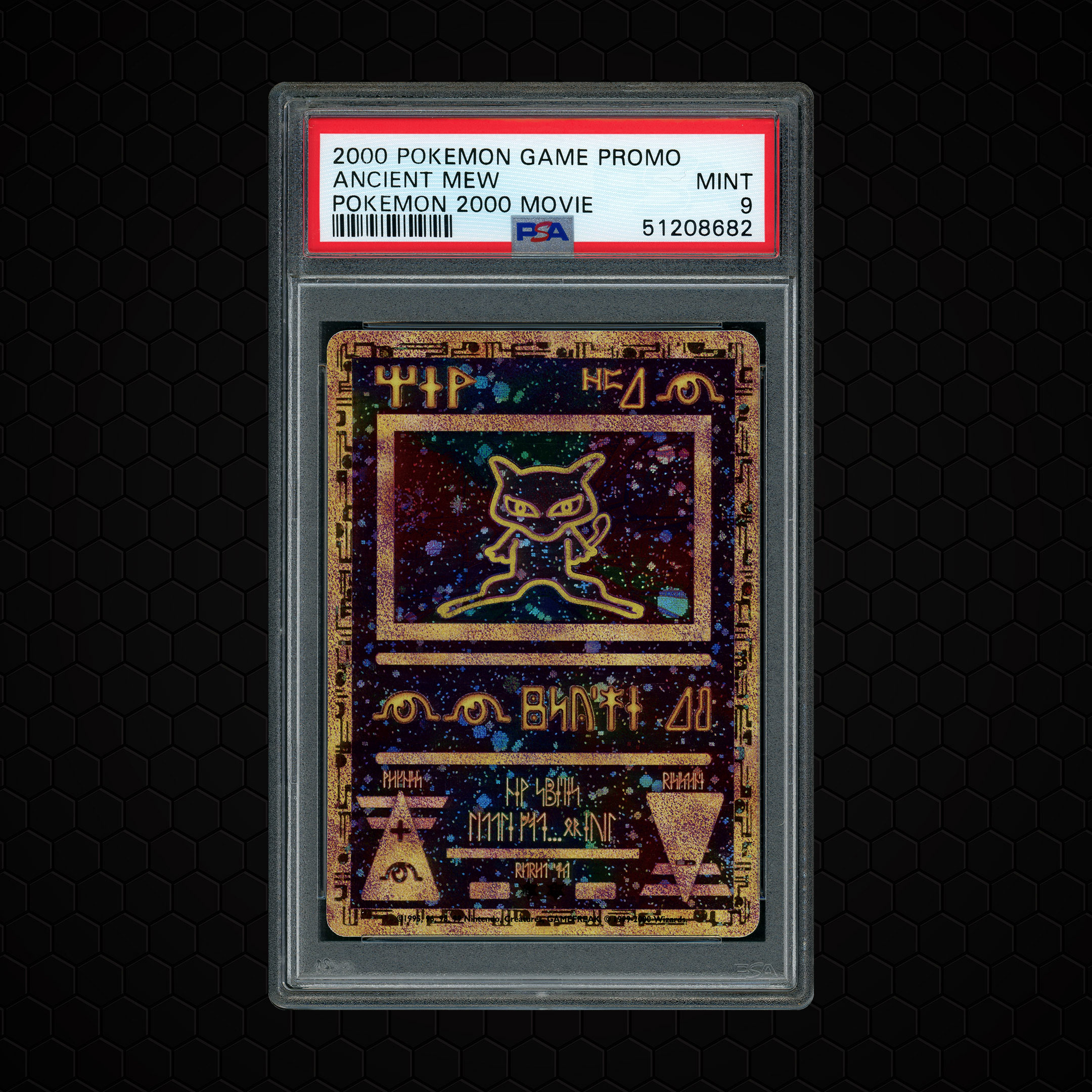 2000 Pokemon the Movie 2000 Ancient Mew PSA 9