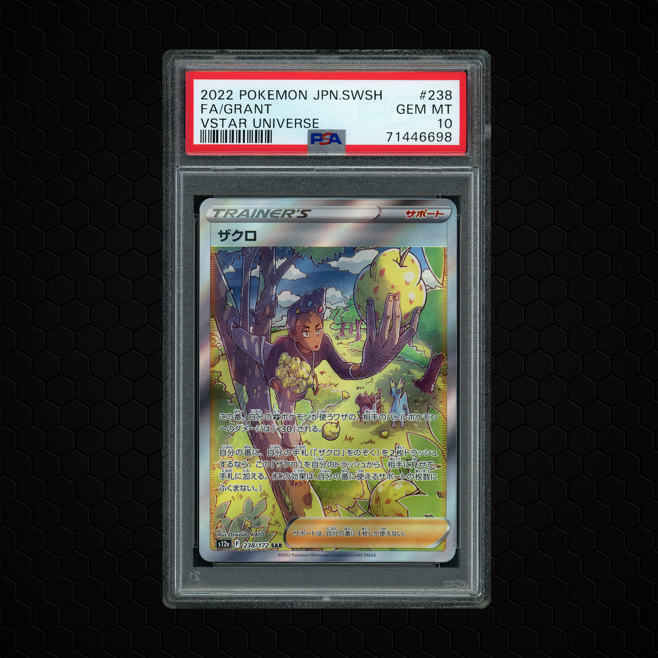 2022 Japanese VSTAR Universe Grant #238 PSA 10