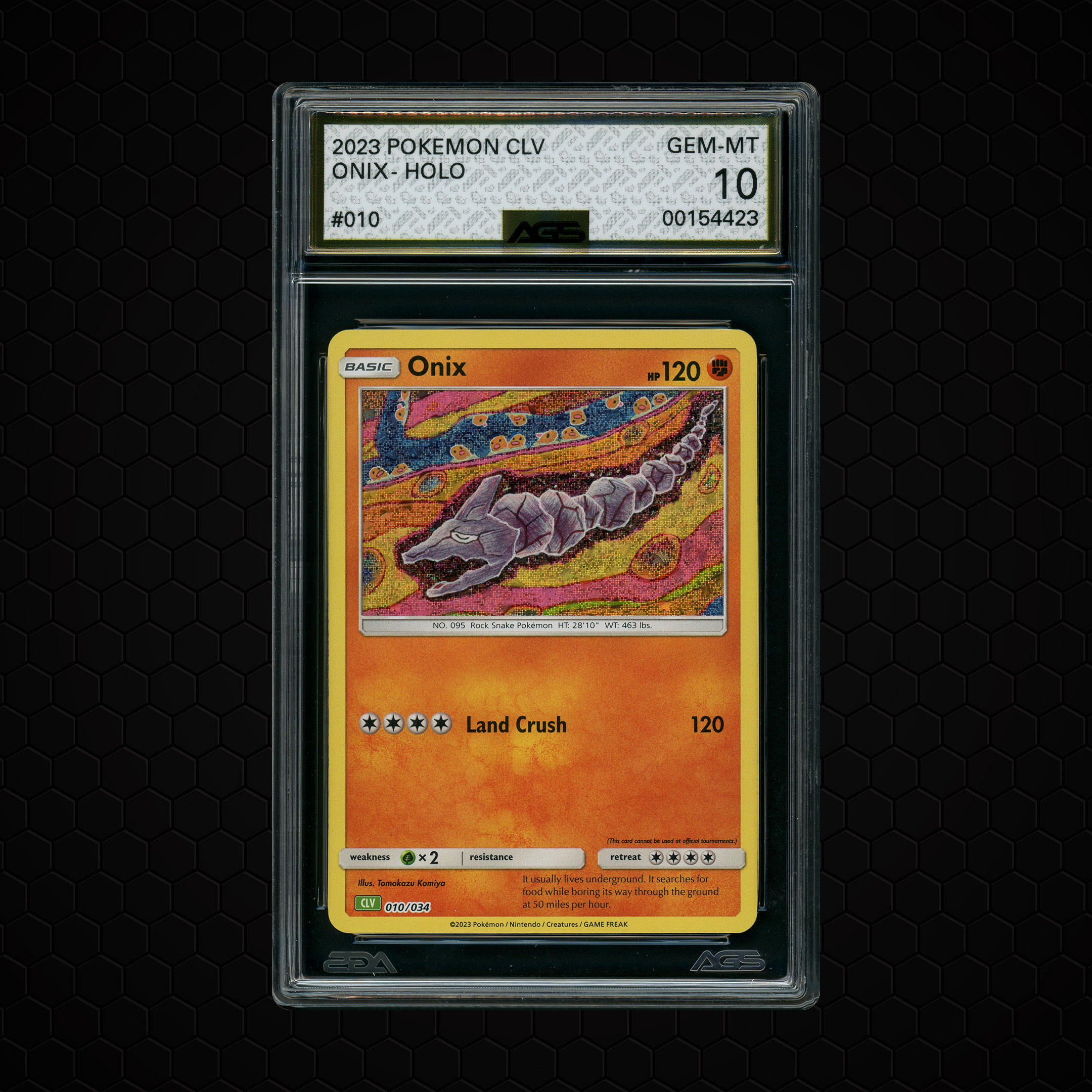 2023 Classic Collection Onix #10 AGS 10