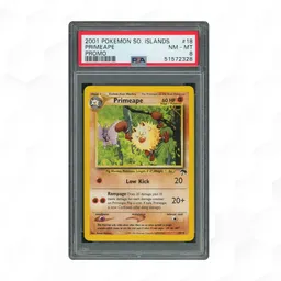 2001 Southern Islands Primeape #18 PSA 8 on Beezie.