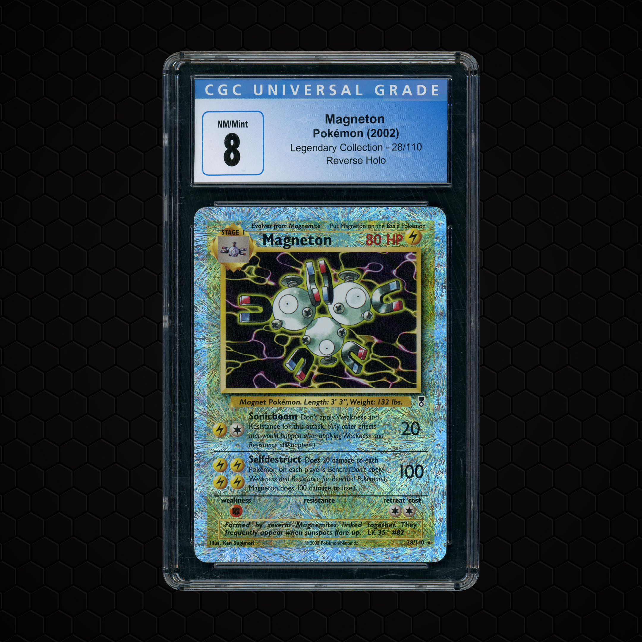 2002 Legendary Collection Magneton #28 CGC 8