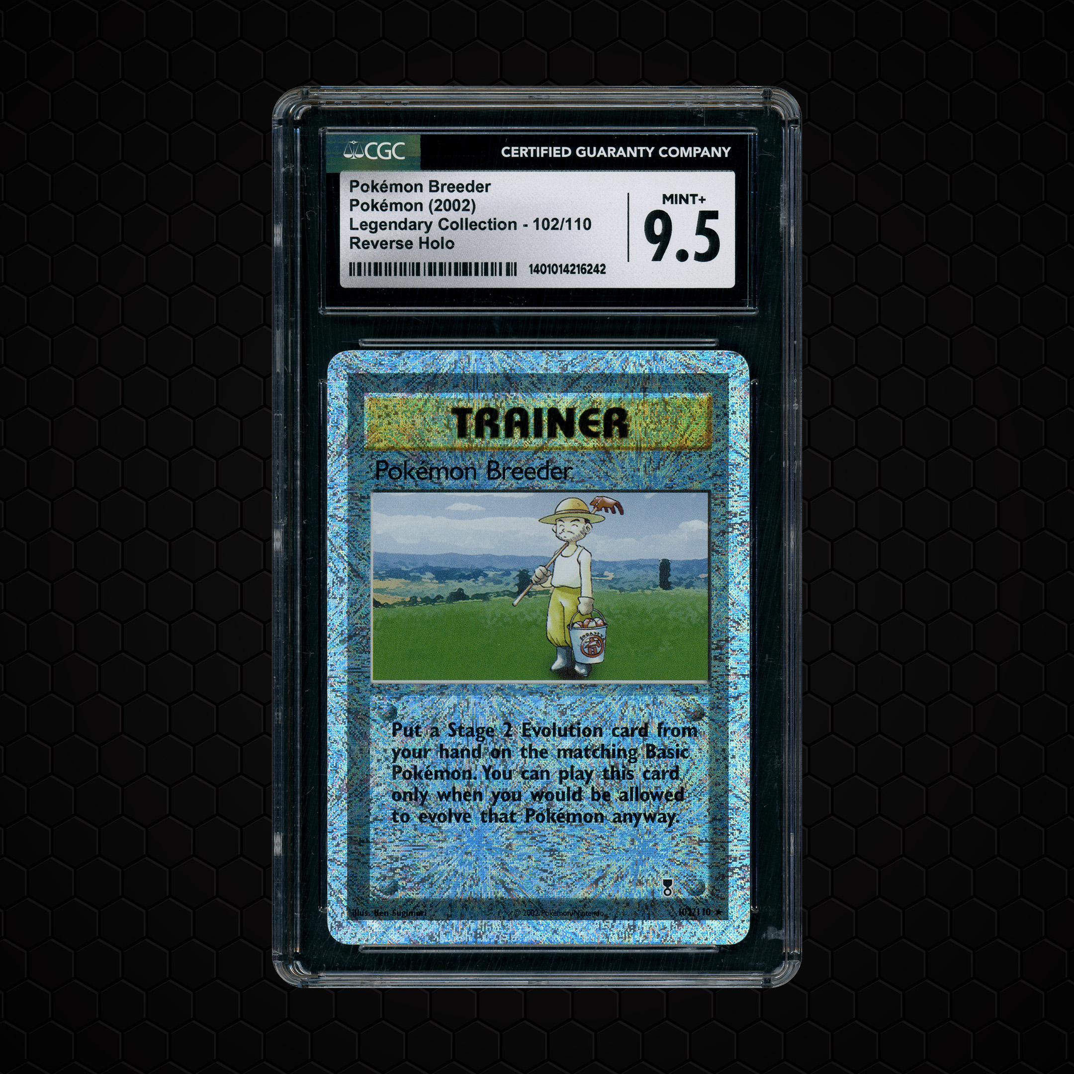 2002 Legendary Collection Pokémon Breeder #102 CGC 9.5