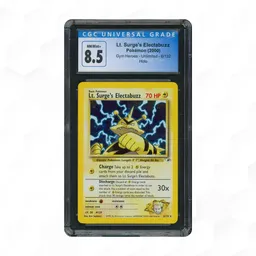 2000 Gym Heroes Lt. Surge's Electabuzz #6 CGC 8.5 on Beezie.
